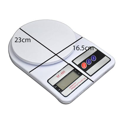 Kitchen Scale Digital Weight Machine - Mall Mega