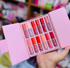 Mocallure 12 - piece High Pigment Lip Gloss Set - Mall Mega
