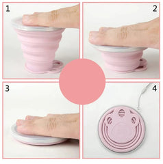 Collapsible Travel Cup With Lid