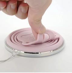 Collapsible Travel Cup With Lid