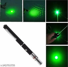 Green Multipurpose Laser Pointer Pen With Adjustable Antenna Cap