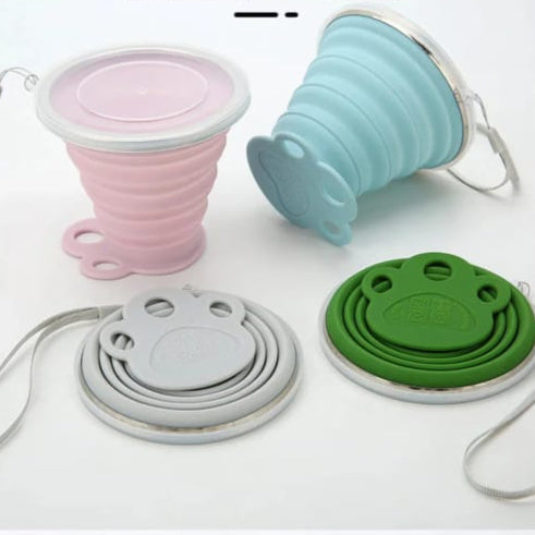 Collapsible Travel Cup With Lid
