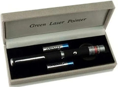 Green Multipurpose Laser Pointer Pen With Adjustable Antenna Cap