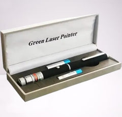 Green Multipurpose Laser Pointer Pen With Adjustable Antenna Cap