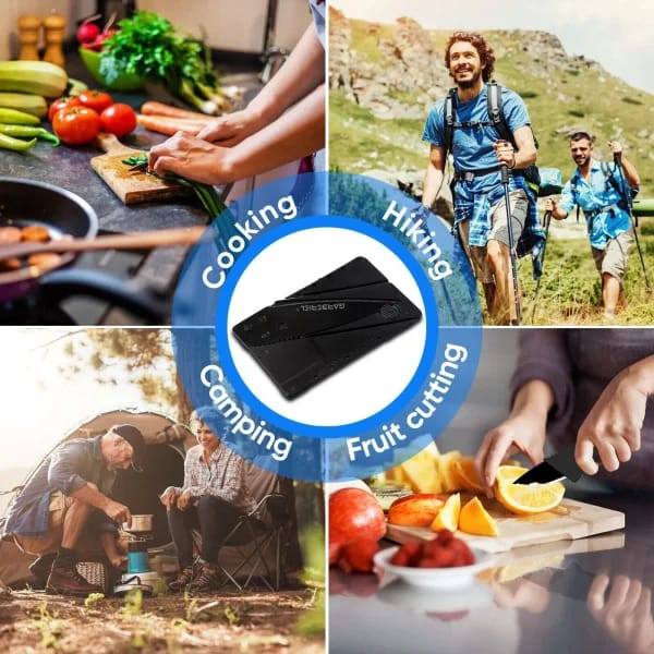 Pack of 2 Cardsharp Folding Credit Card Knife