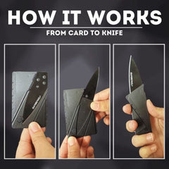 Pack of 2 Cardsharp Folding Credit Card Knife