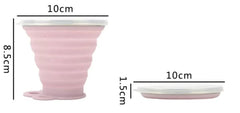 Collapsible Travel Cup With Lid