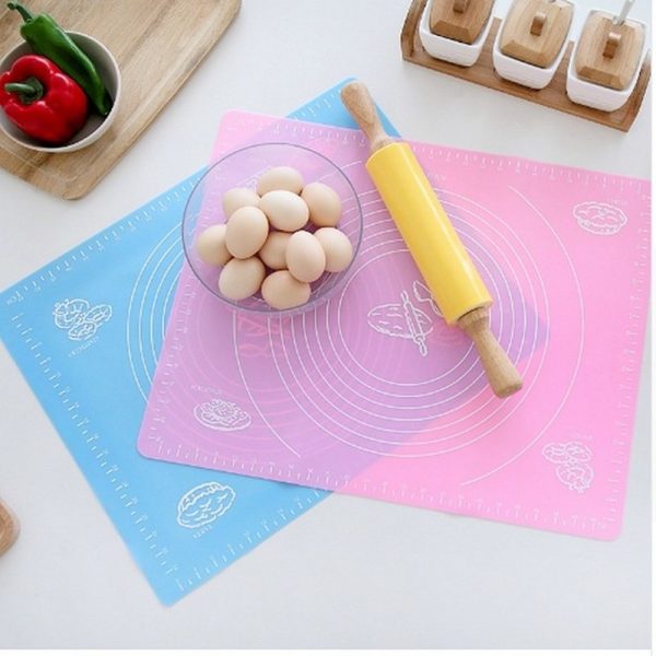 Silicone Pastry Mat – 14 Inch - Mall Mega