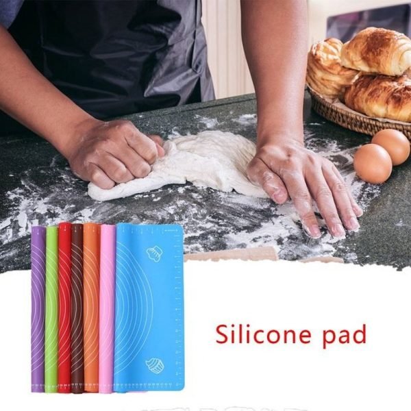 Silicone Pastry Mat – 14 Inch - Mall Mega