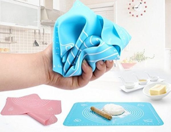 Silicone Pastry Mat – 14 Inch - Mall Mega